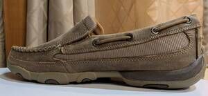 NEW TWISTED X women's casual boat shoe in bomber